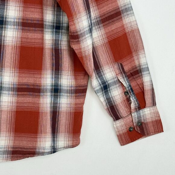 WRANGLER Mens Shirt XL Red Check Cotton - Picture 11 of 16